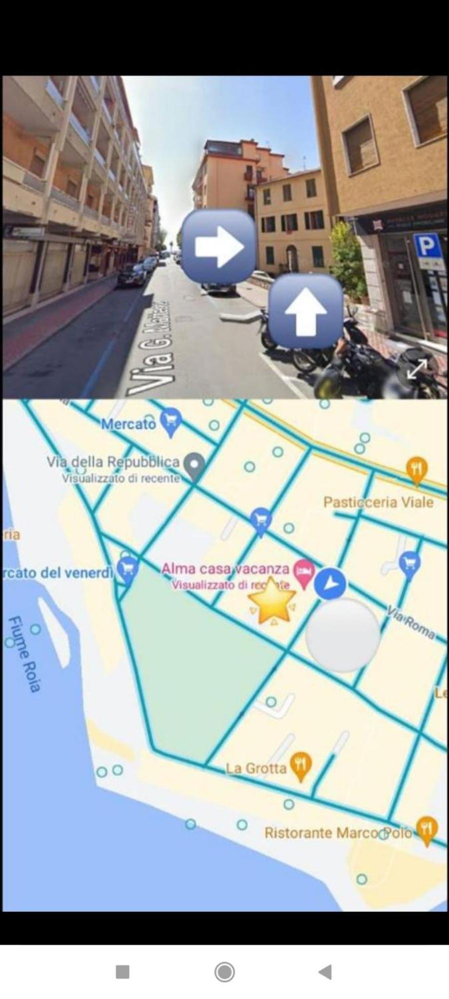 Alma Panzió Ventimiglia Kültér fotó